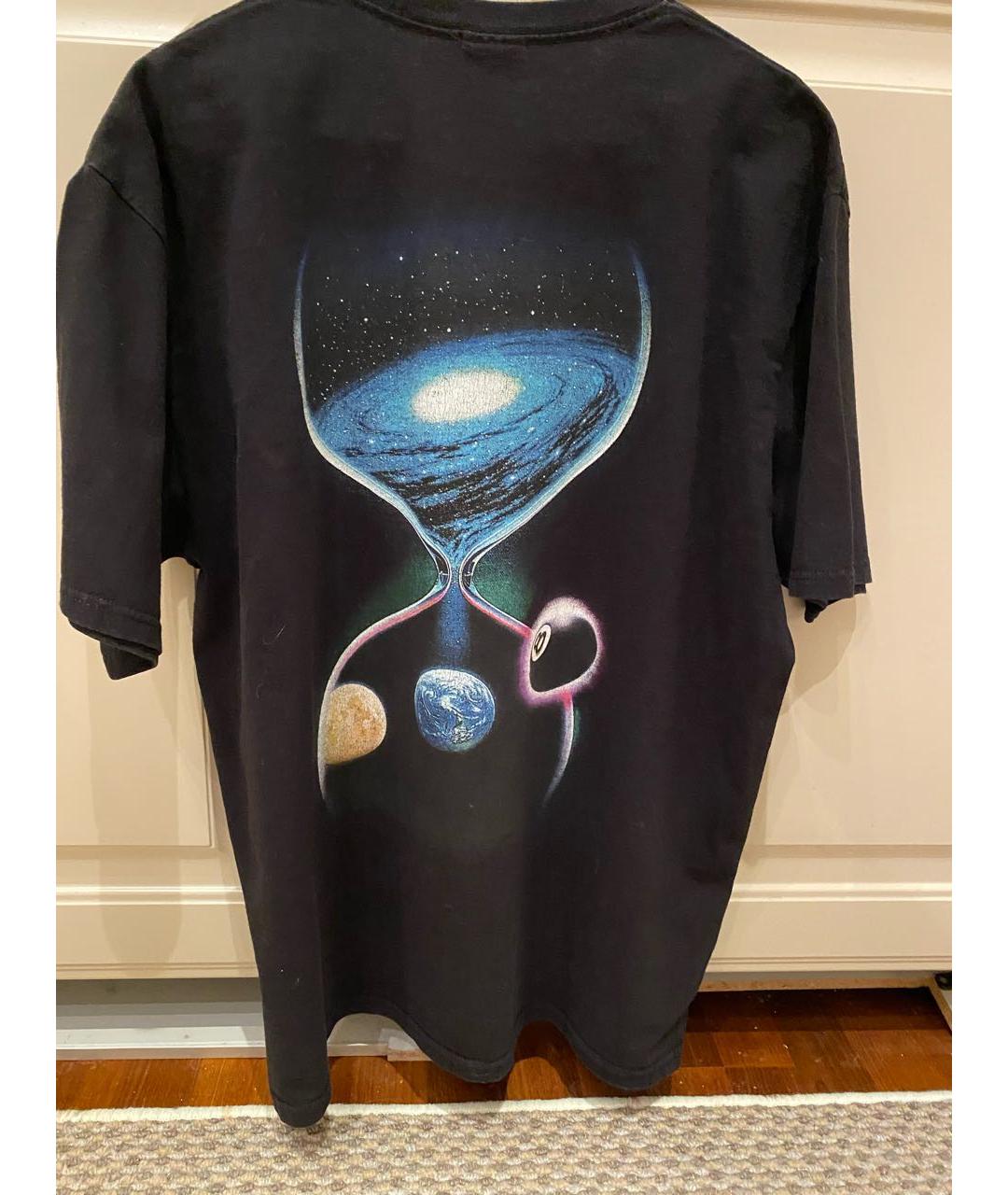 STUSSY Черная футболка, фото 2