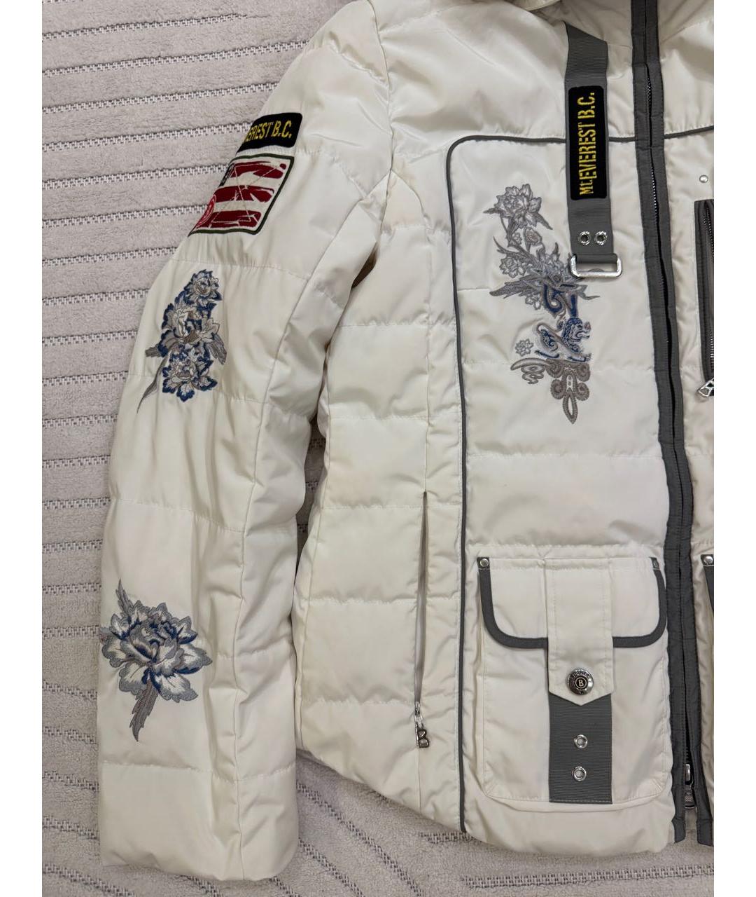 BOGNER Белая полиэстеровая куртка, фото 5