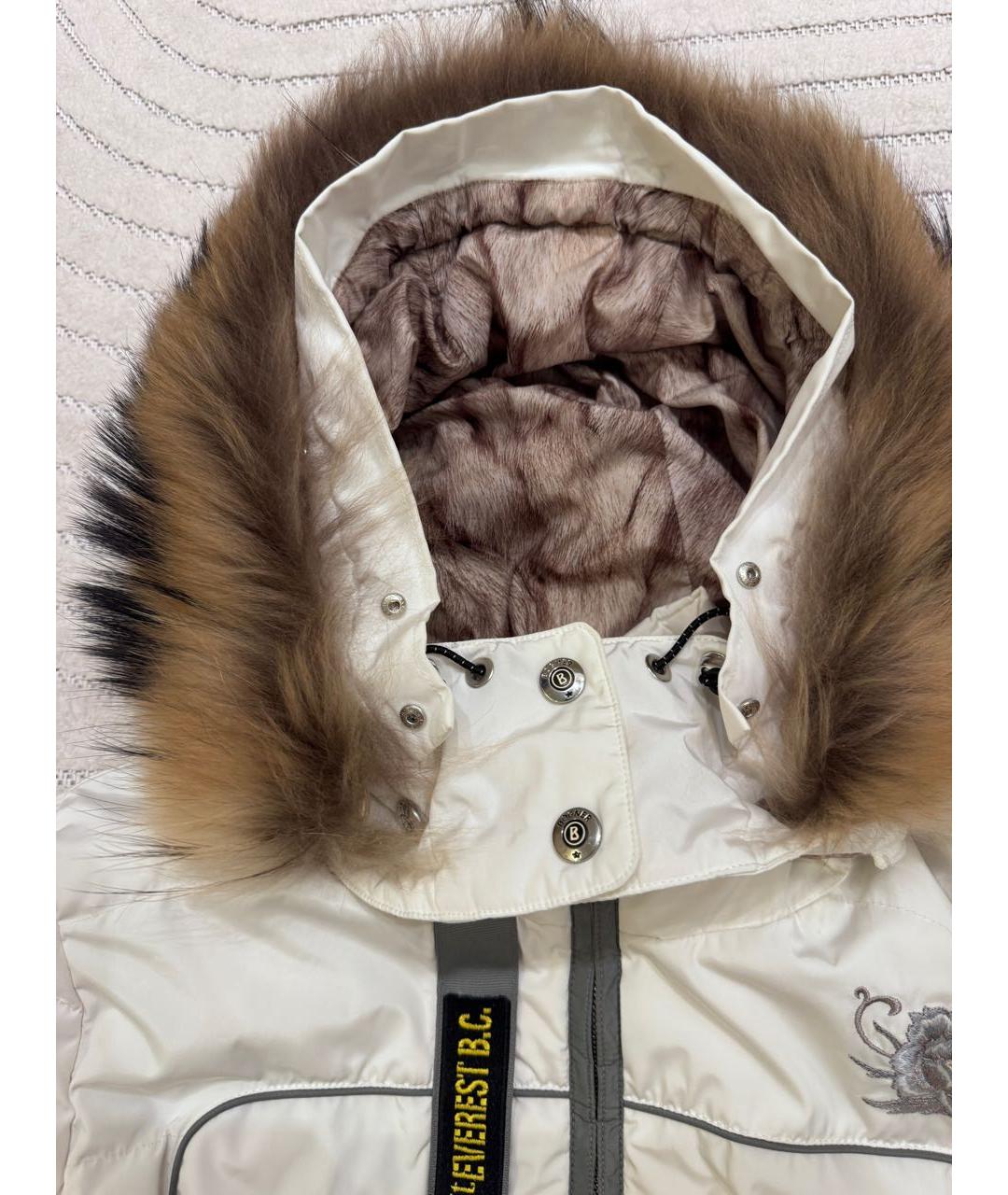 BOGNER Белая полиэстеровая куртка, фото 3