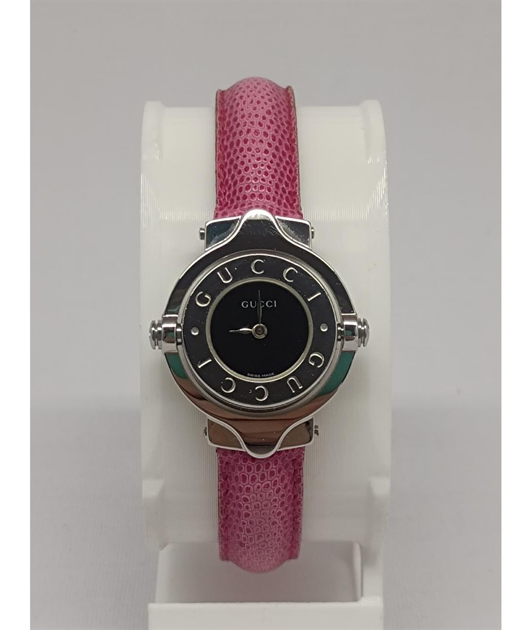 GUCCI Серебряные металлические часы, фото 10