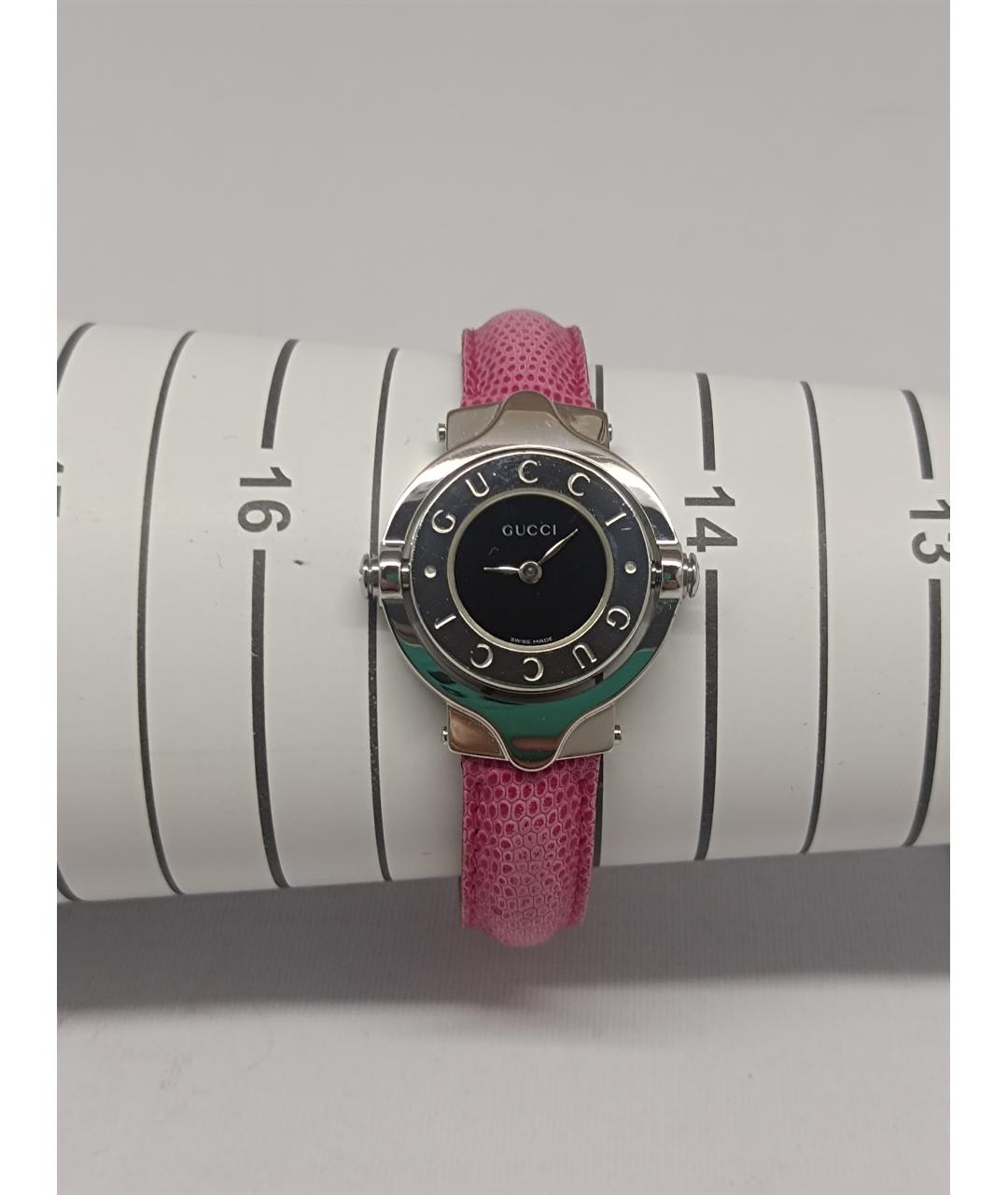 GUCCI Серебряные металлические часы, фото 6