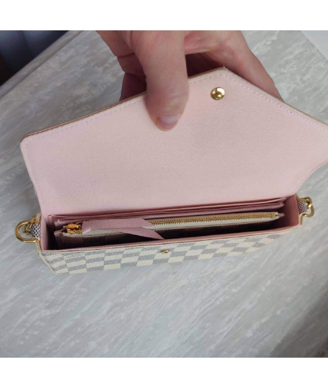 LOUIS VUITTON Бежевая сумка через плечо, фото 5