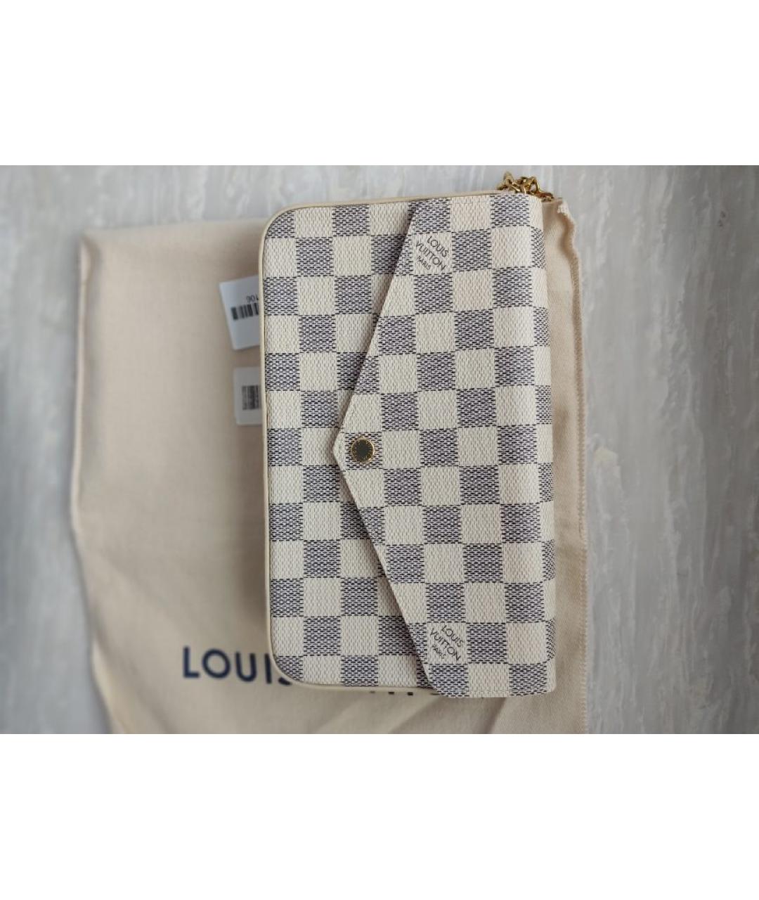 LOUIS VUITTON Бежевая сумка через плечо, фото 9