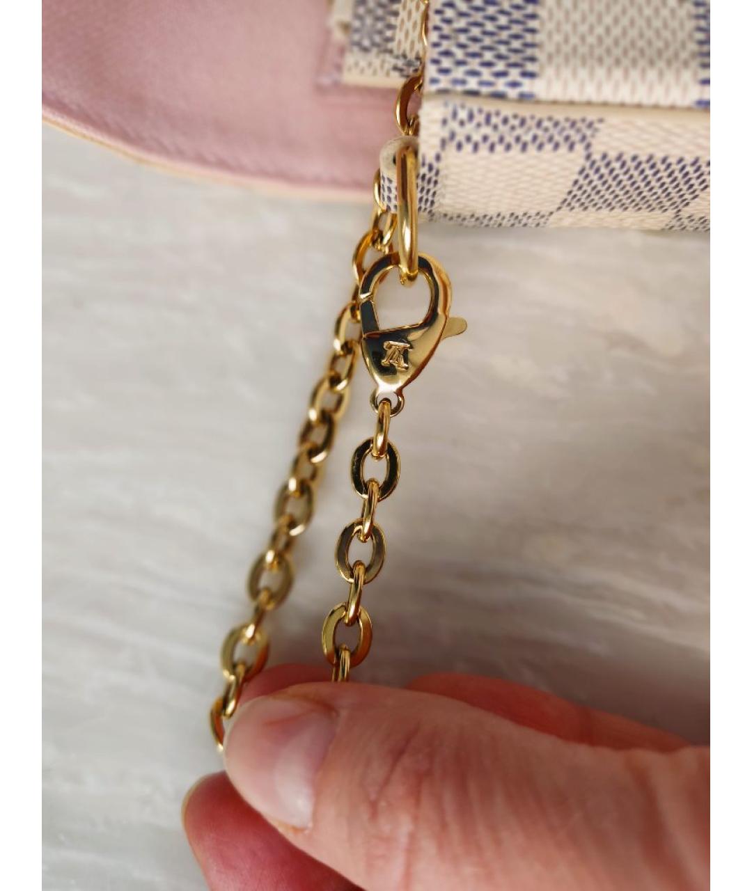 LOUIS VUITTON Бежевая сумка через плечо, фото 8