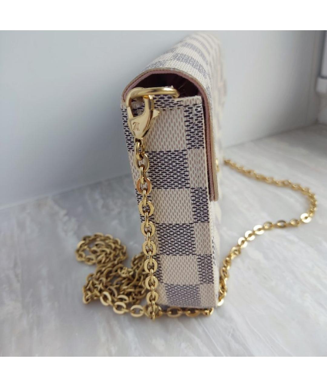 LOUIS VUITTON Бежевая сумка через плечо, фото 3