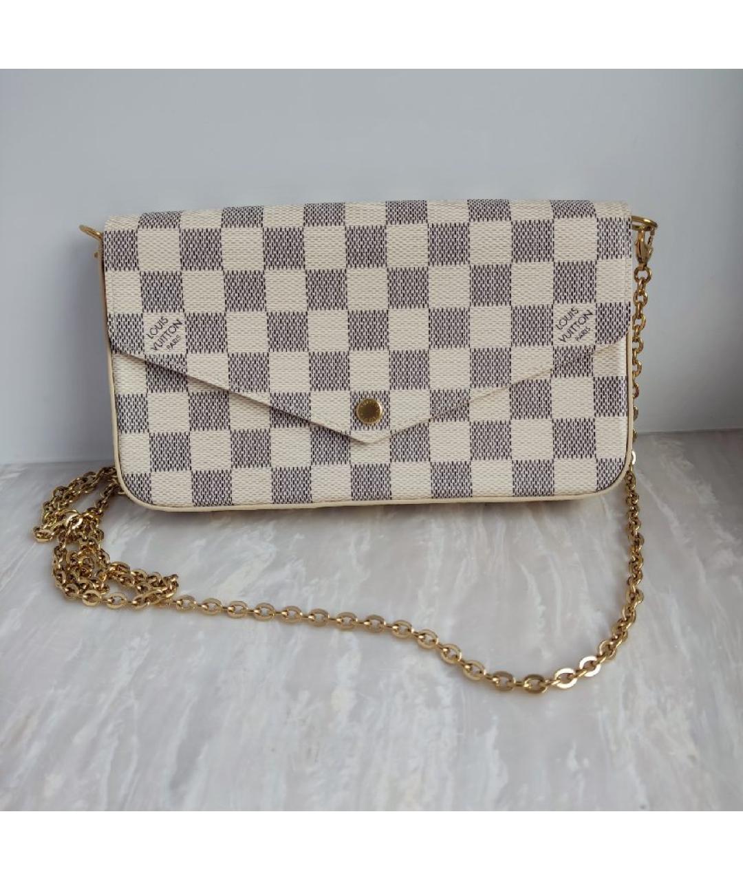 LOUIS VUITTON Бежевая сумка через плечо, фото 10