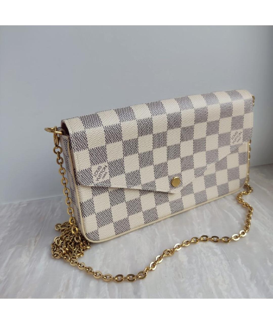 LOUIS VUITTON Бежевая сумка через плечо, фото 2