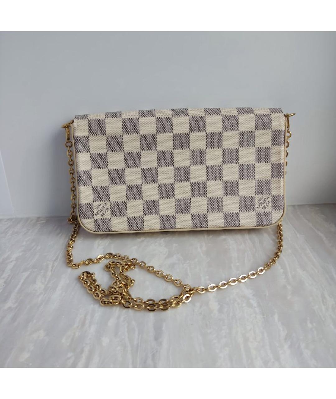 LOUIS VUITTON Бежевая сумка через плечо, фото 4