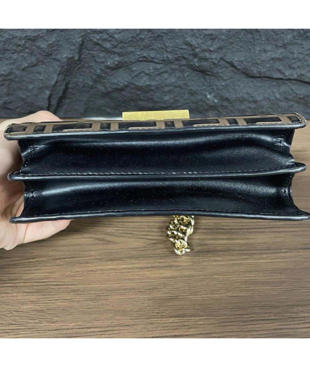 FENDI Коричневая сумка через плечо, фото 3