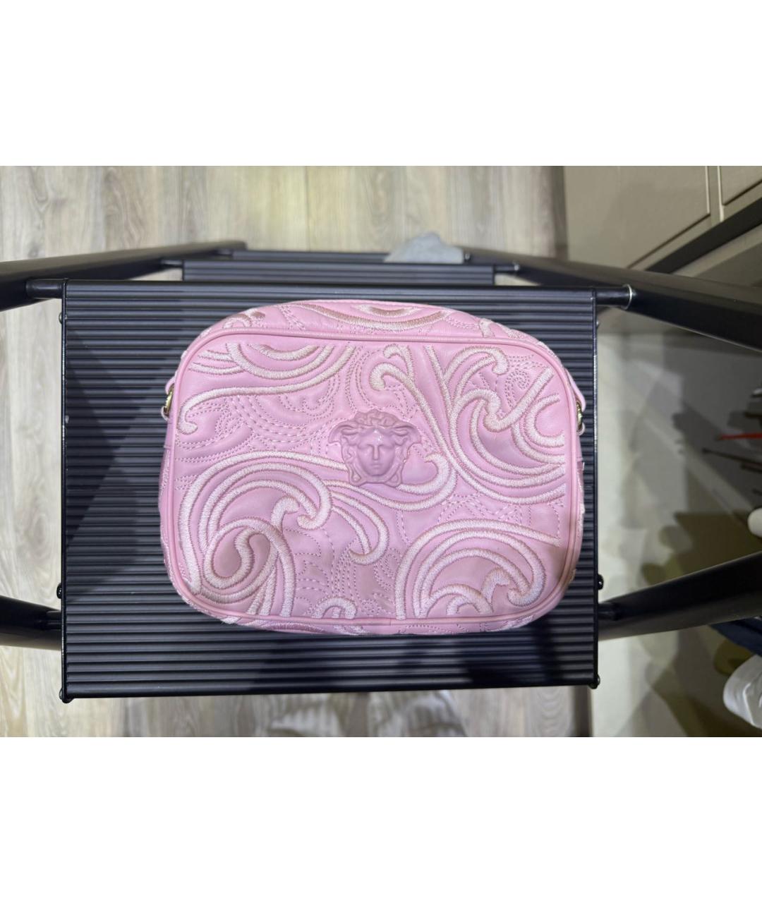VERSACE Розовая сумка через плечо, фото 6