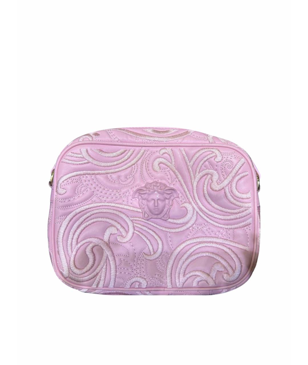 VERSACE Розовая сумка через плечо, фото 1