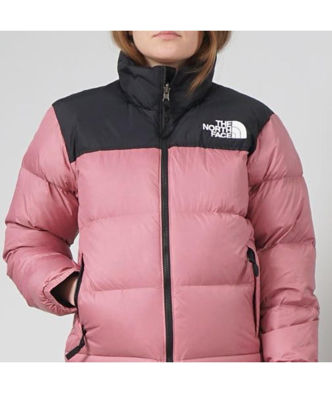 THE NORTH FACE Розовый полиэстеровый пуховик, фото 4