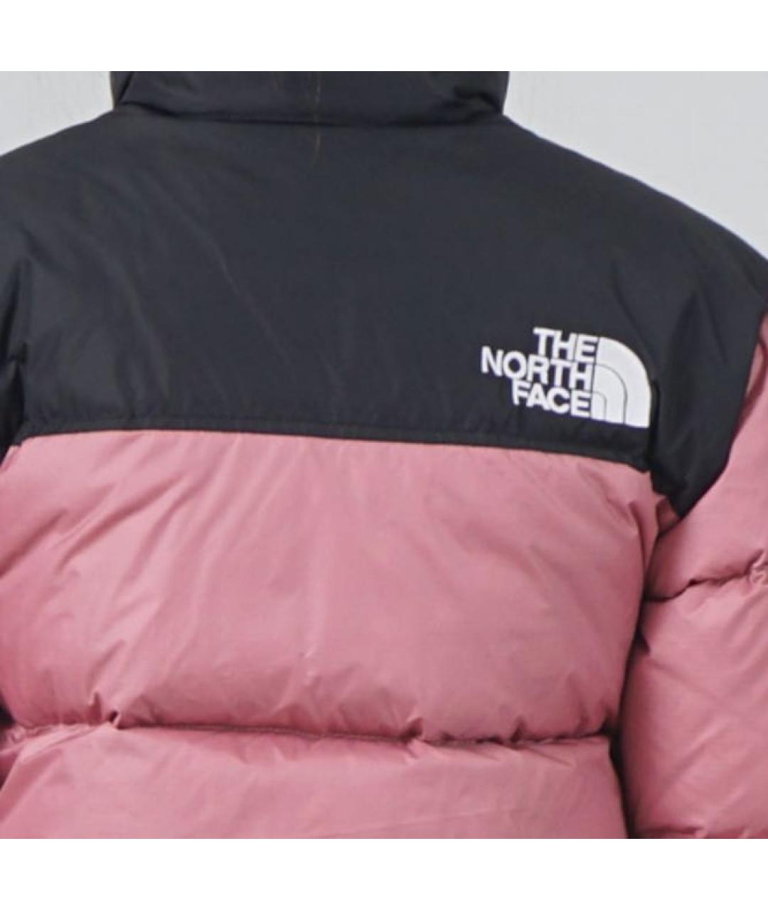 THE NORTH FACE Розовый полиэстеровый пуховик, фото 3