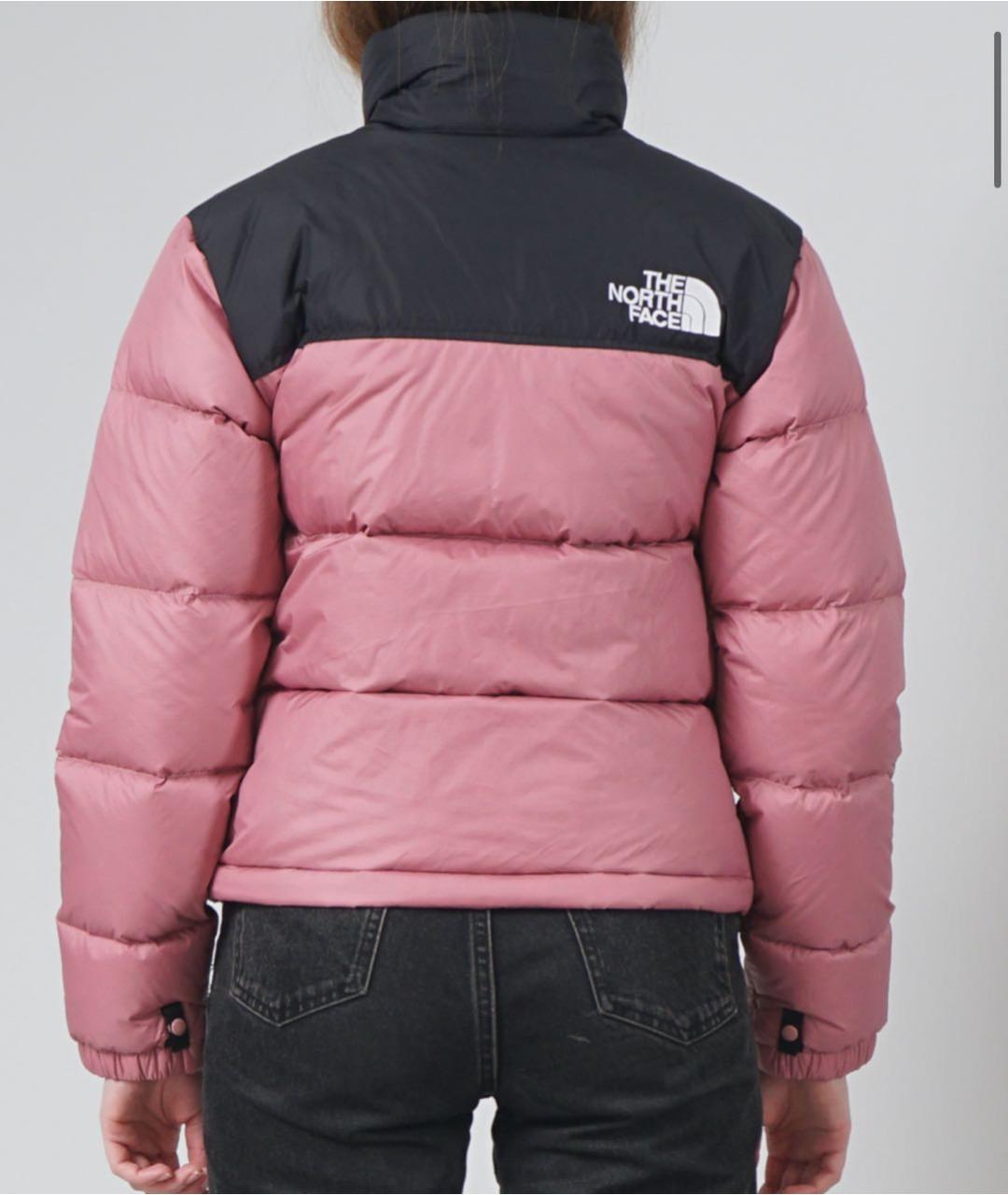 THE NORTH FACE Розовый полиэстеровый пуховик, фото 2