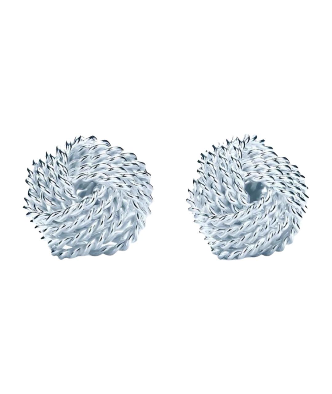 TIFFANY&CO Серебряные серебряные серьги, фото 1