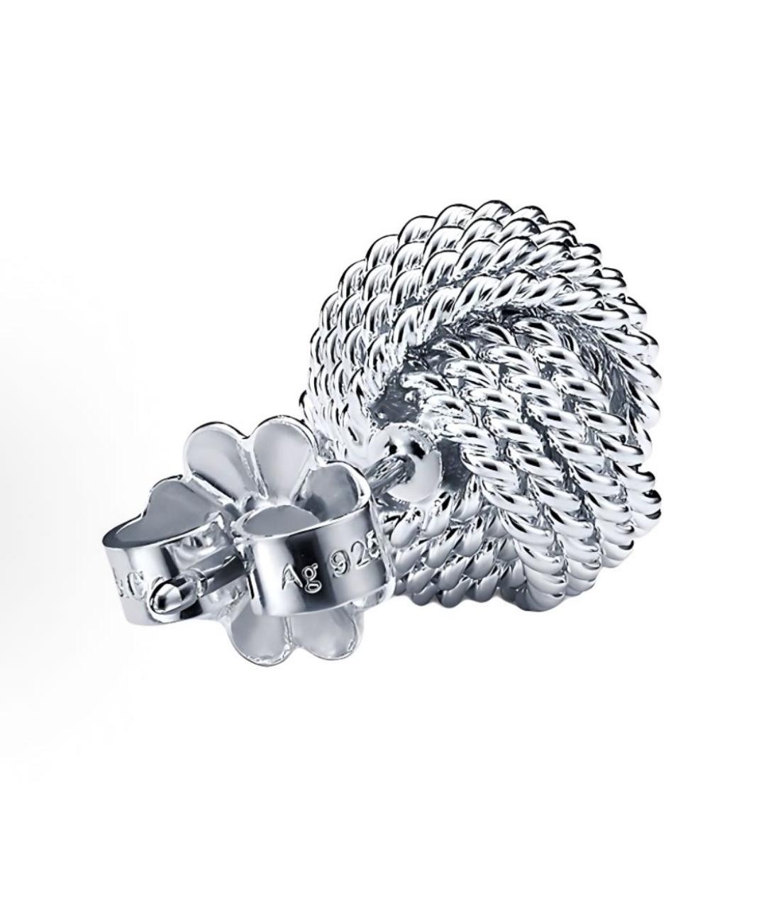 TIFFANY&CO Серебряные серебряные серьги, фото 3