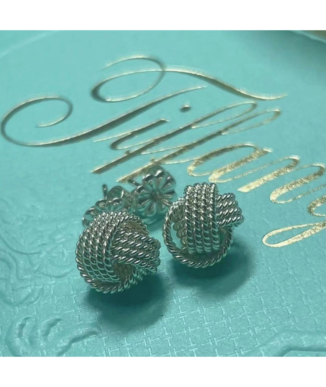 TIFFANY&CO Серебряные серебряные серьги, фото 5