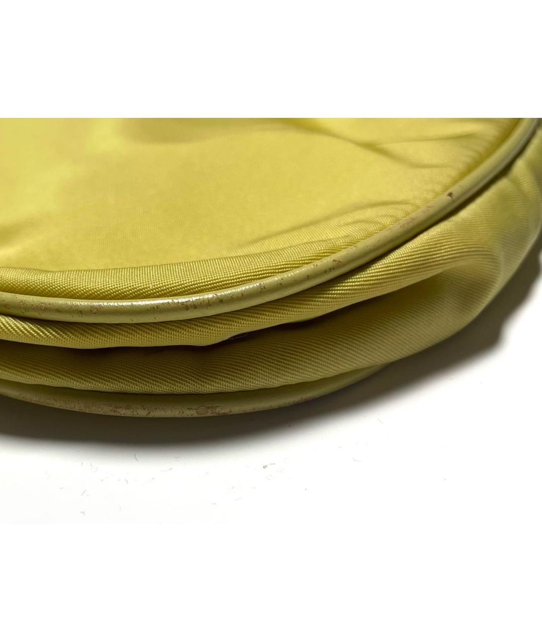 PRADA Зеленая тканевая сумка через плечо, фото 8