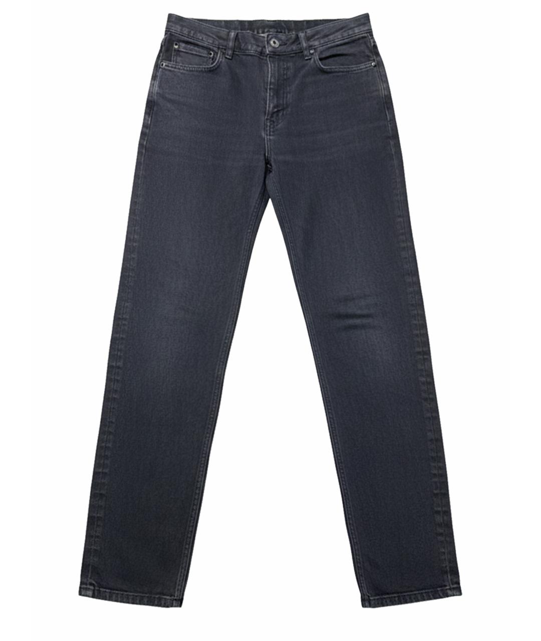 LOUIS VUITTON Антрацитовые прямые джинсы, фото 1