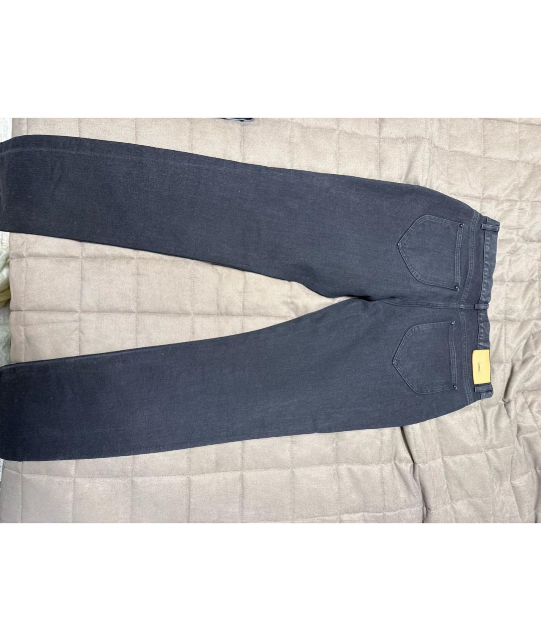 LOUIS VUITTON Антрацитовые прямые джинсы, фото 2