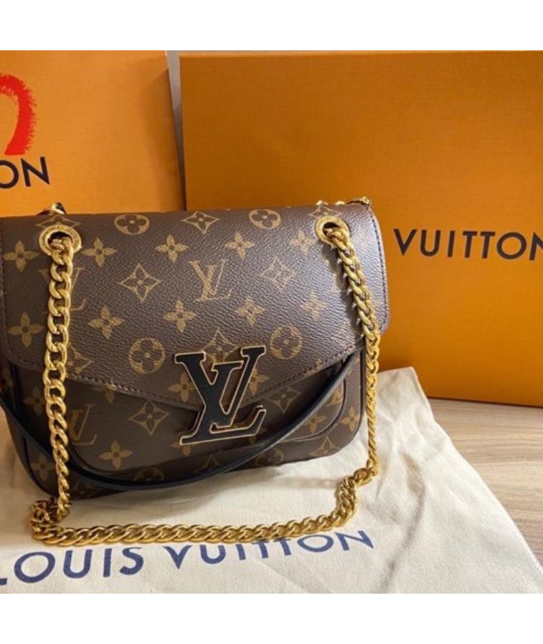 SAINT LAURENT Коричневая сумка через плечо, фото 2