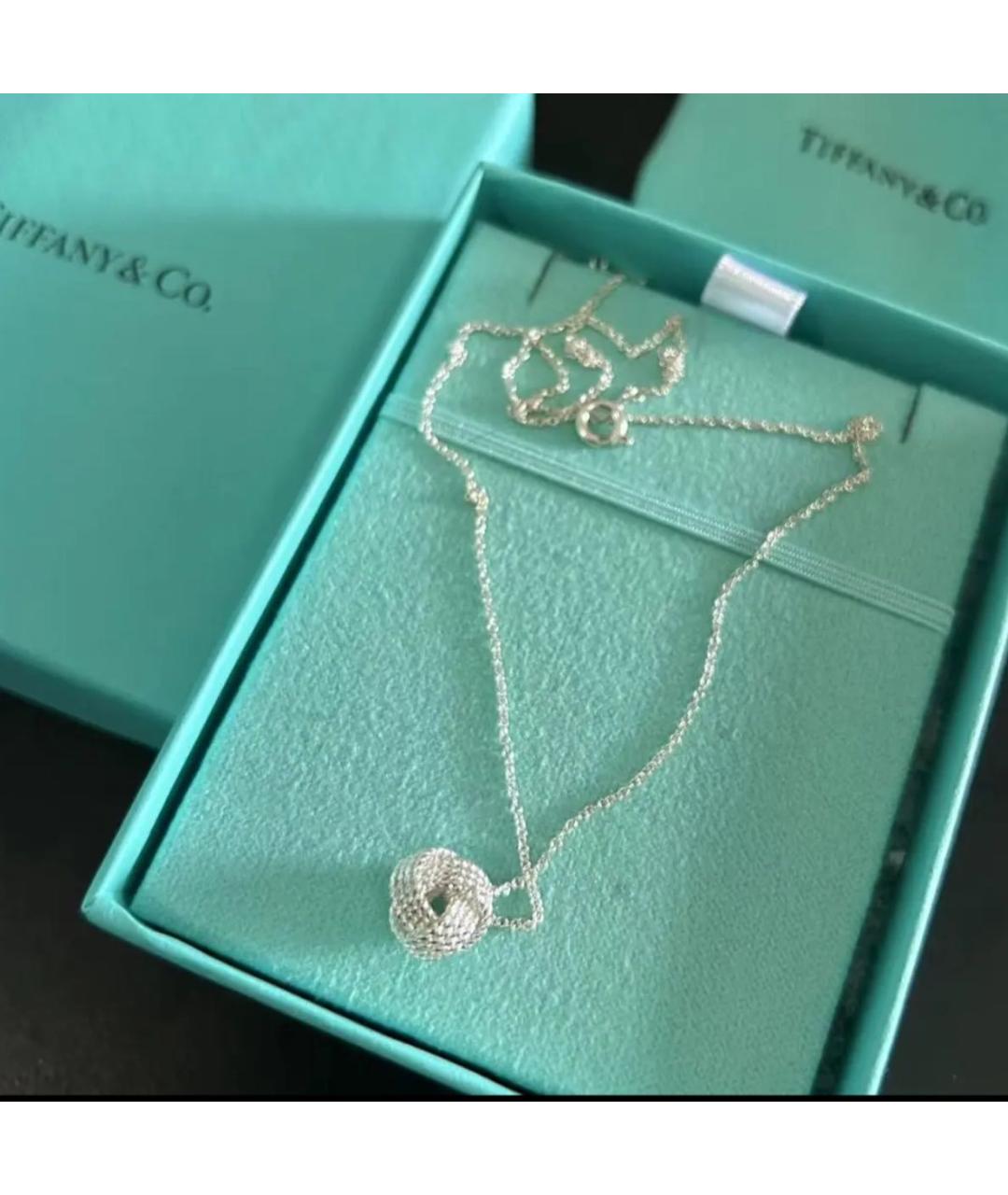 TIFFANY&CO Серебряное серебряное колье, фото 7