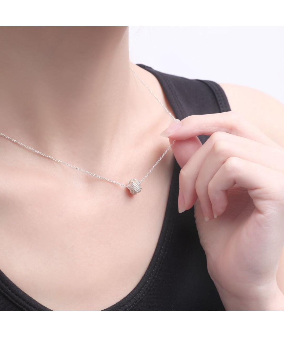 TIFFANY&CO Серебряное серебряное колье, фото 4