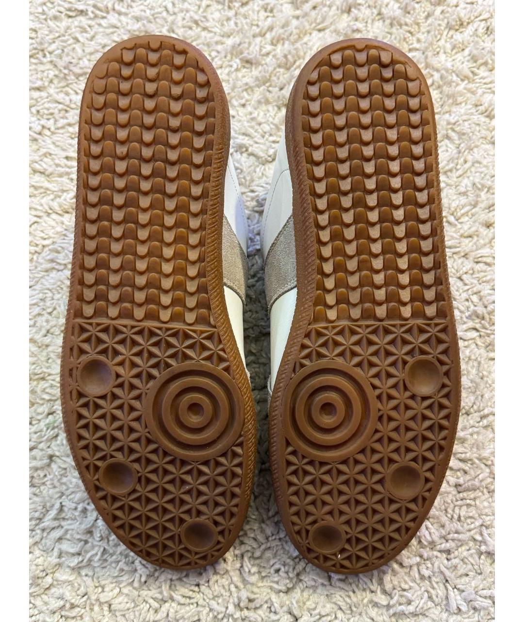 MAISON MARGIELA Мульти кожаные низкие кроссовки / кеды, фото 6