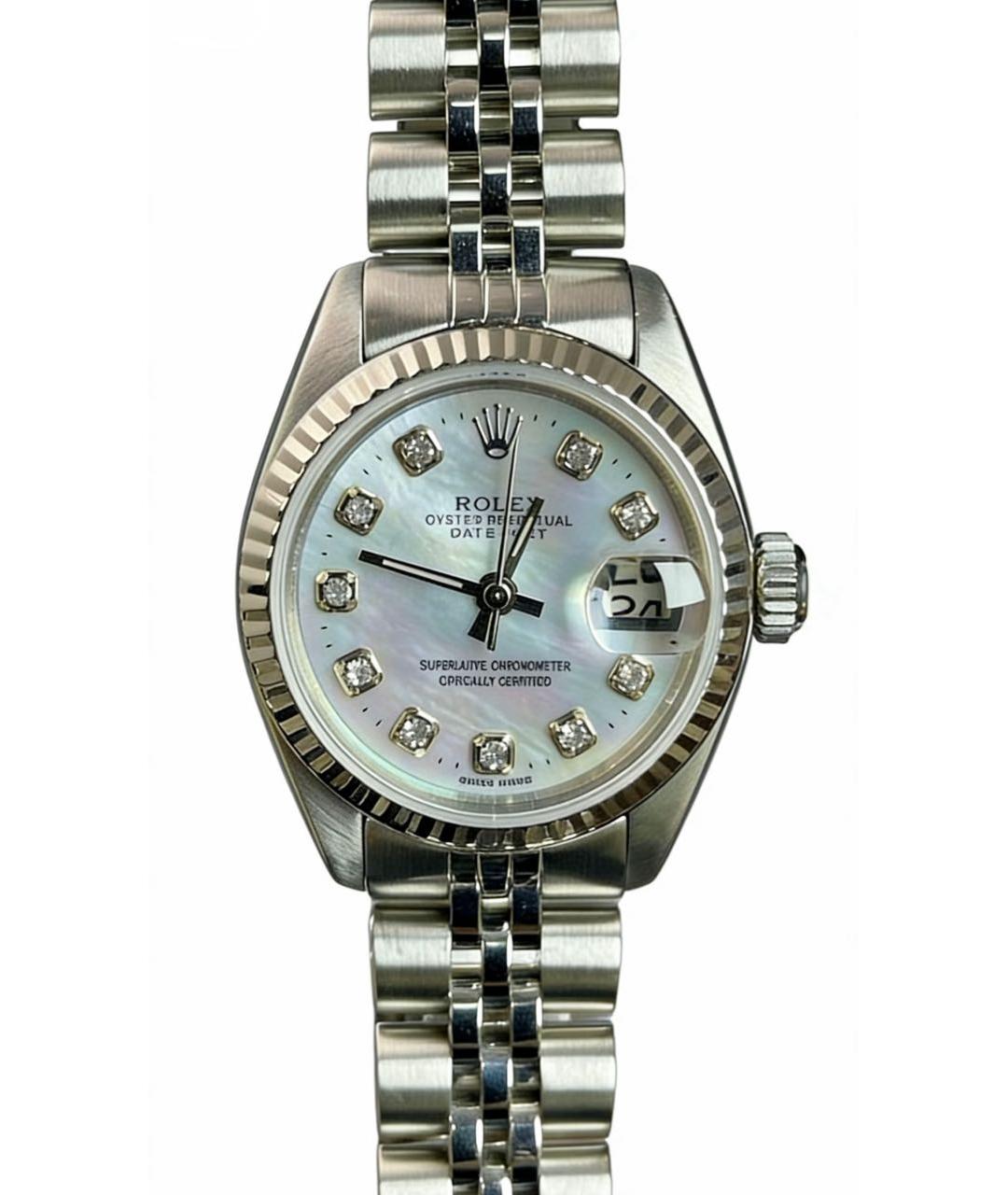 ROLEX Серебряные часы, фото 1