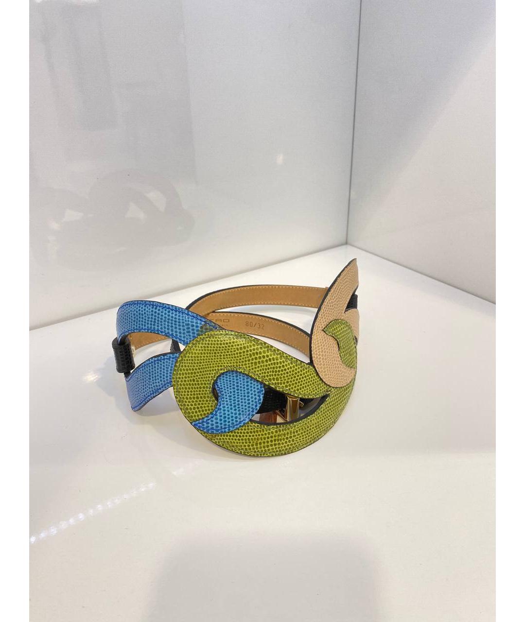 ETRO Мульти кожаный ремень, фото 2