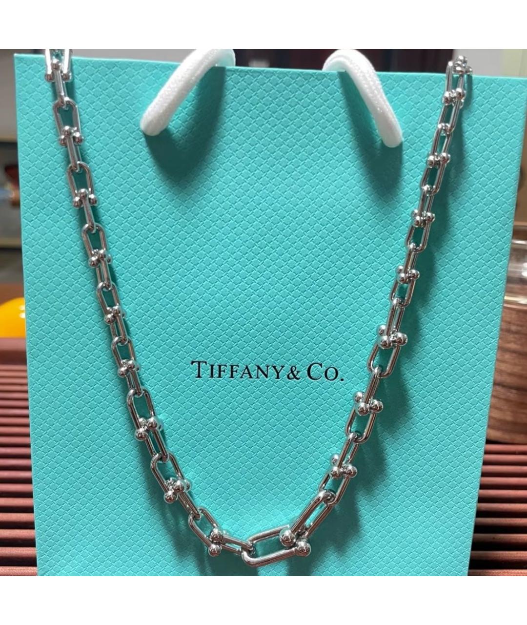 TIFFANY&CO Серебряное серебряное колье, фото 4