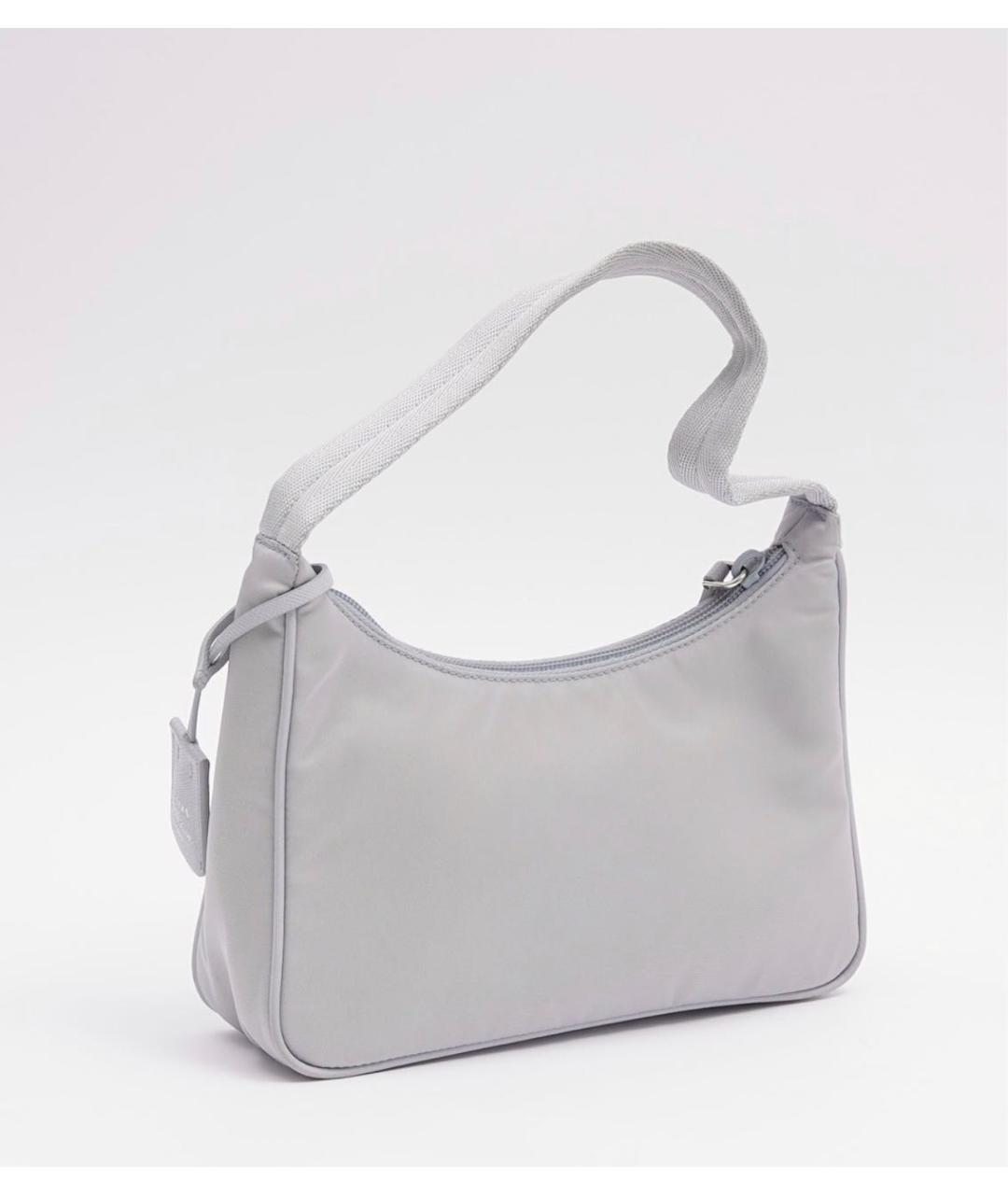 PRADA Голубая сумка с короткими ручками, фото 3