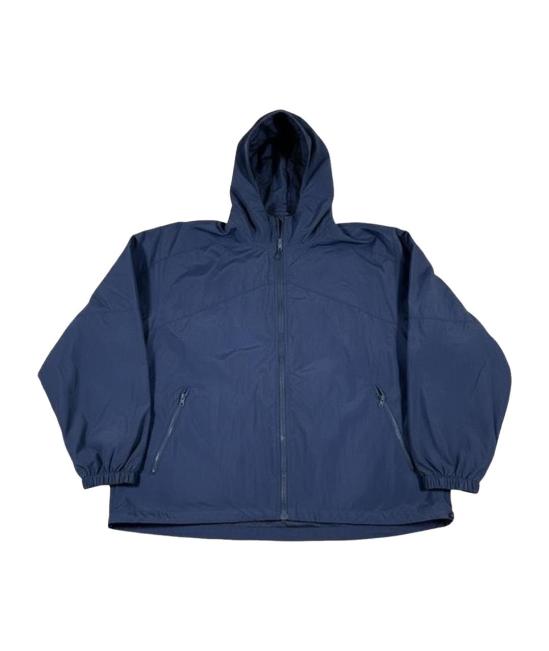 ALO YOGA Темно-синяя синтетическая спортивная куртка, фото 1