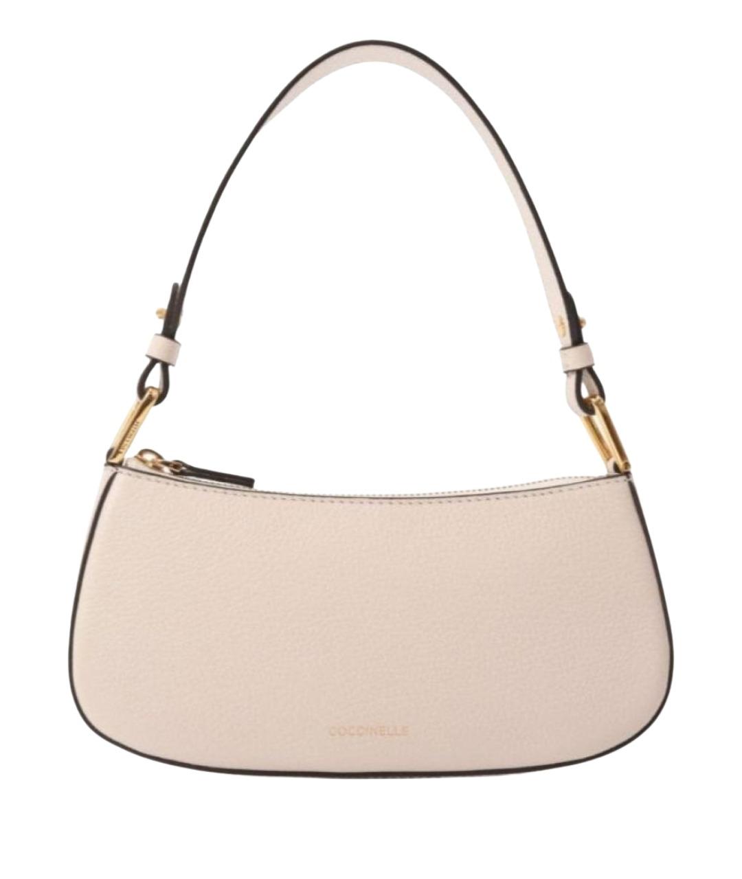 COCCINELLE Розовая кожаная сумка через плечо, фото 11