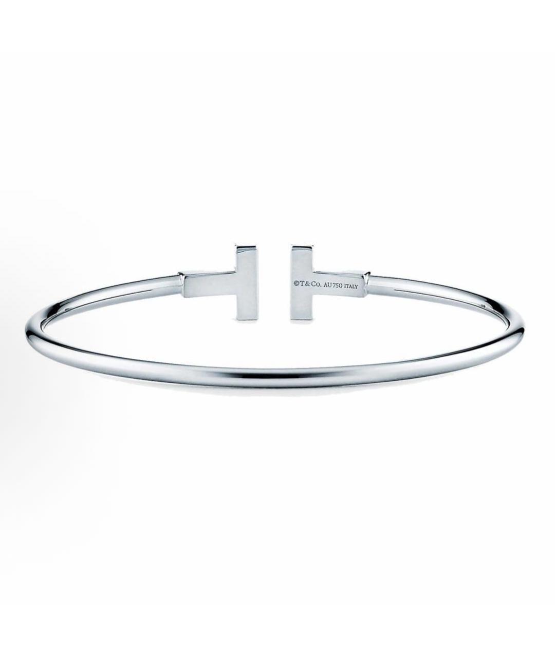 TIFFANY&CO Серебрянный браслет из белого золота, фото 3