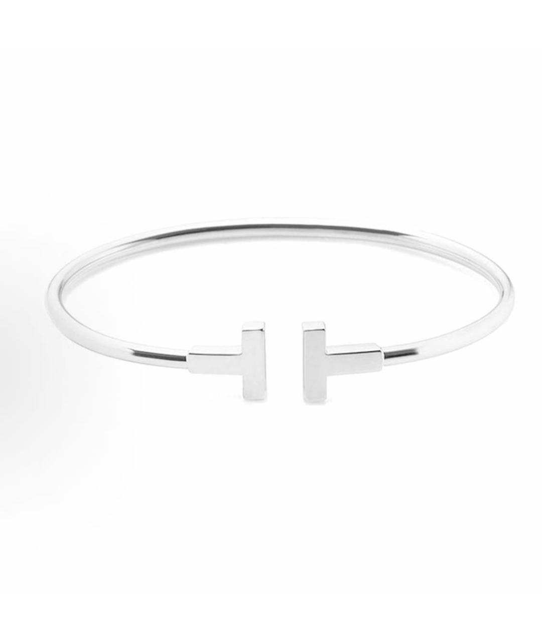 TIFFANY&CO Серебрянный браслет из белого золота, фото 8