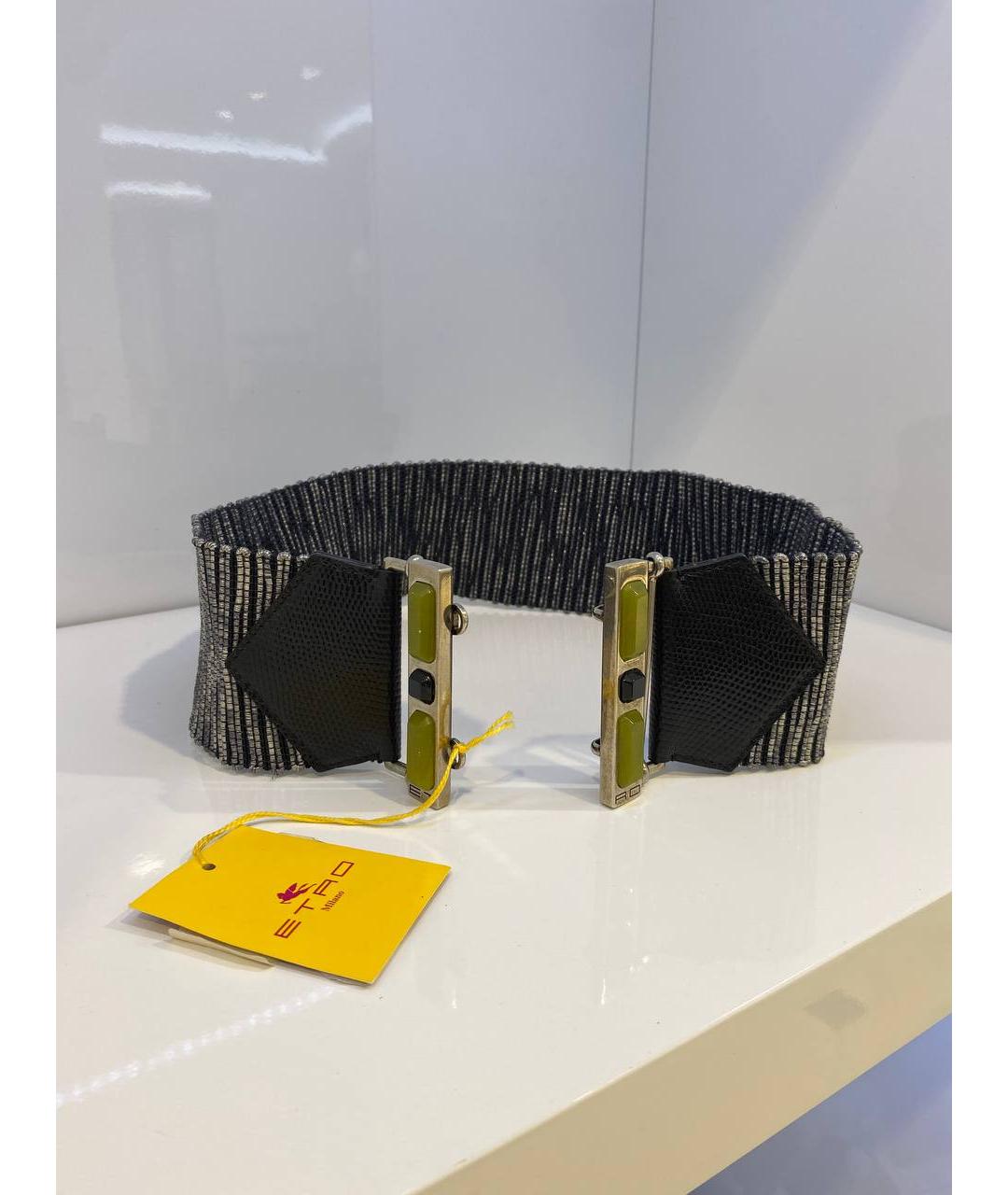 ETRO Серый ремень, фото 2