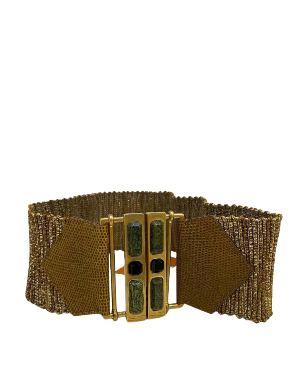 ETRO Коричневый ремень, фото 1