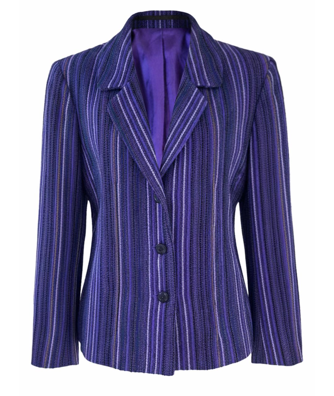 CHANEL Фиолетовый жакет/пиджак, фото 1
