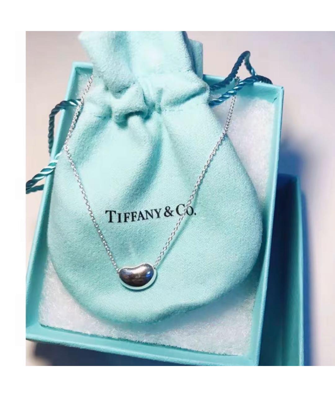 TIFFANY&CO Серебряное серебряное колье, фото 4