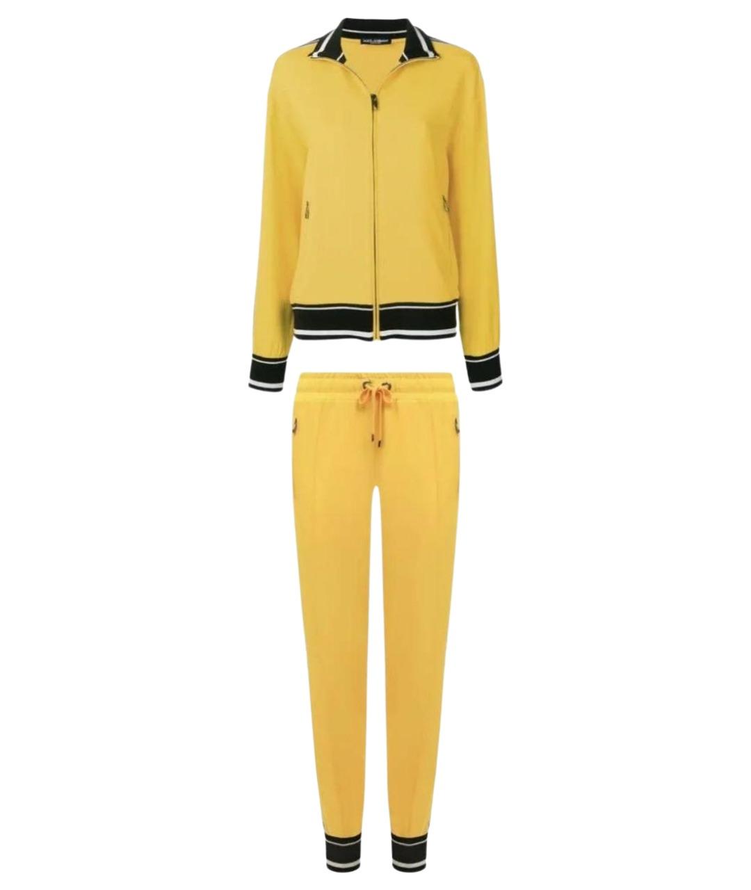 DOLCE&GABBANA Желтый спортивные костюмы, фото 1