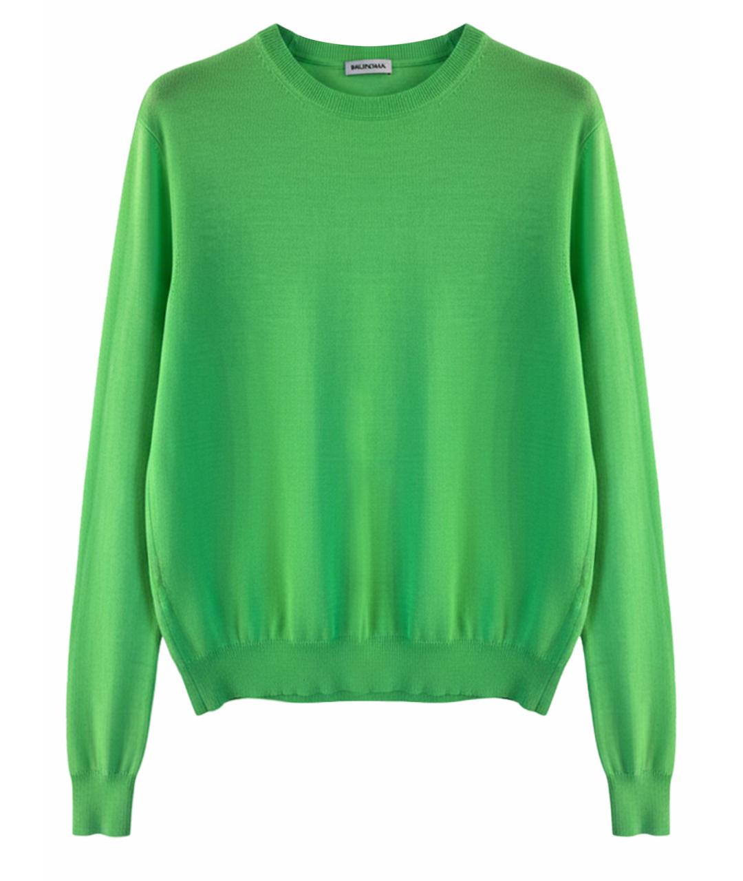 BALENCIAGA Салатовый джемпер / свитер, фото 1