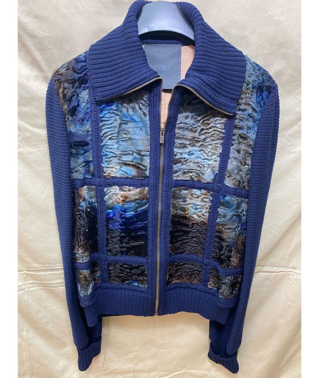 FENDI Мульти кожаная куртка, фото 9