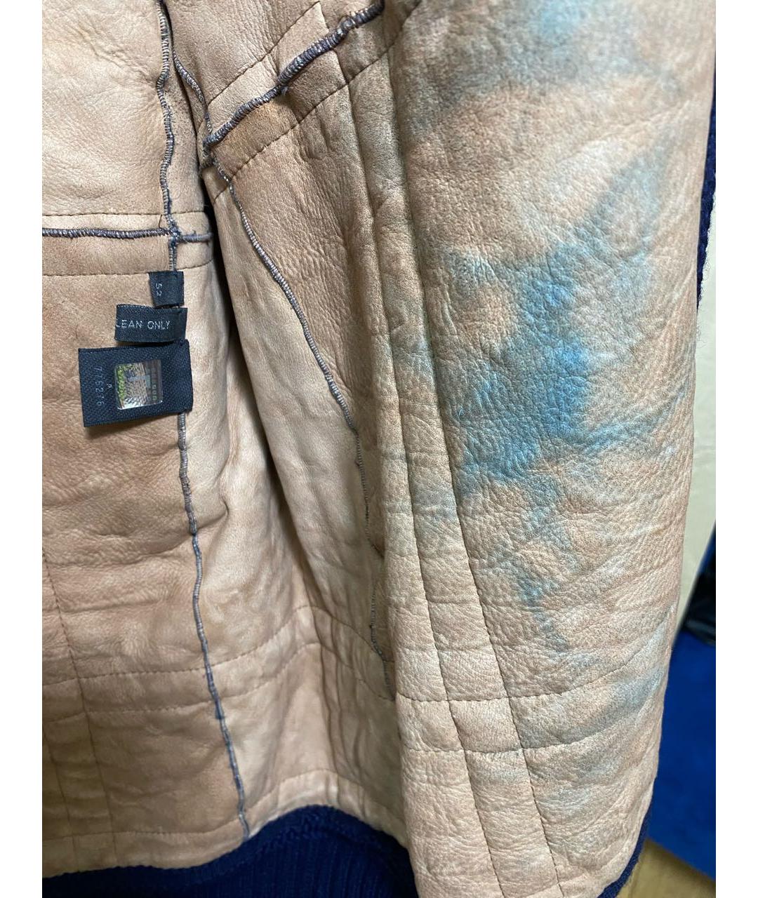 FENDI Мульти кожаная куртка, фото 7