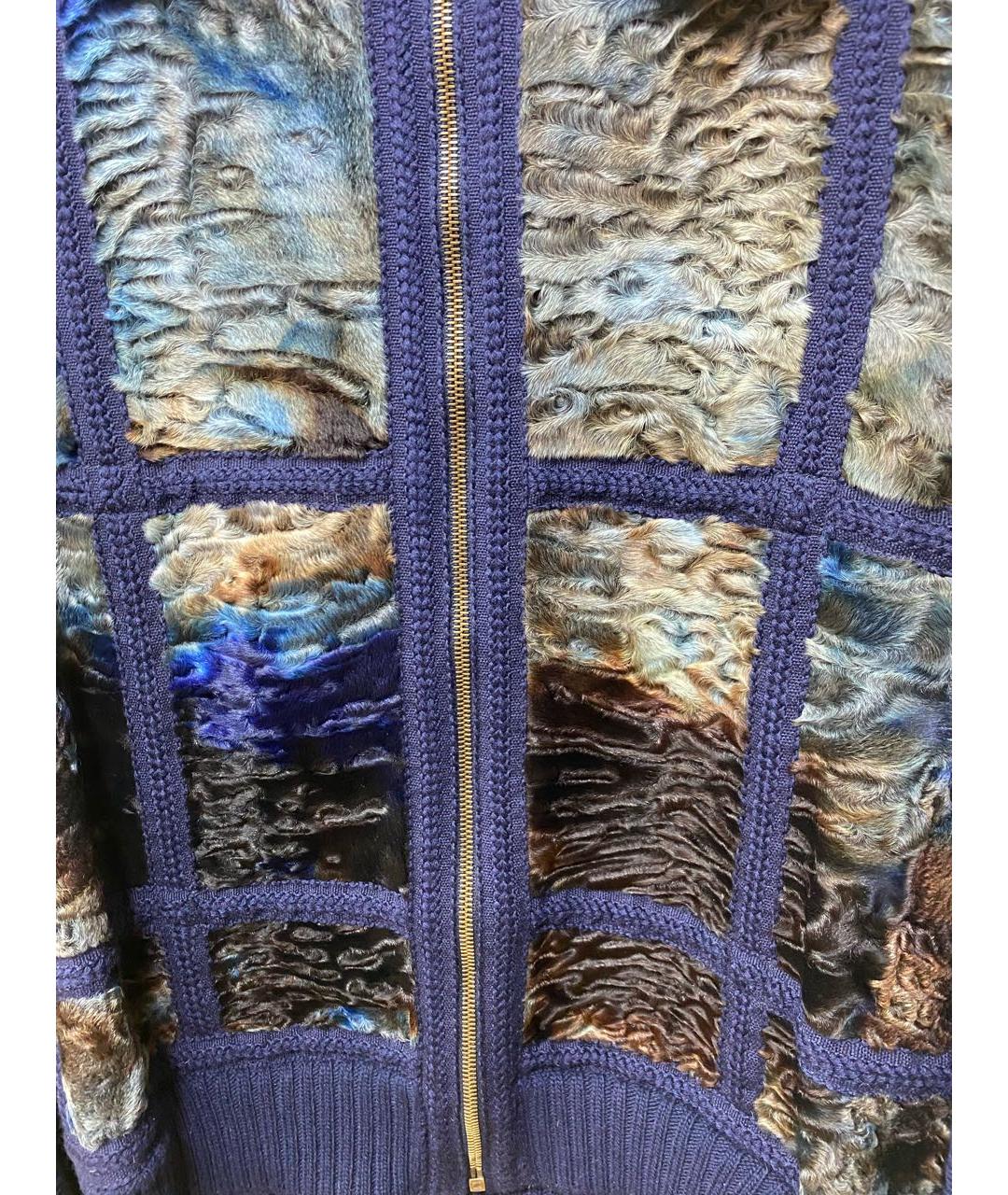 FENDI Мульти кожаная куртка, фото 4