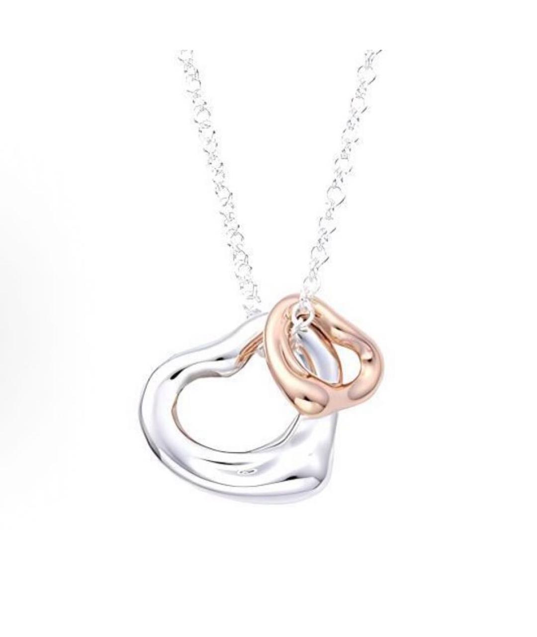 TIFFANY&CO Мульти серебряное колье, фото 7