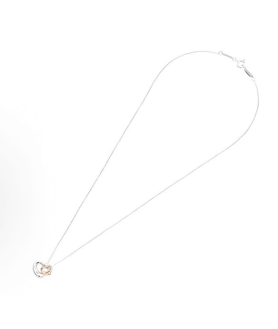 TIFFANY&CO Мульти серебряное колье, фото 3