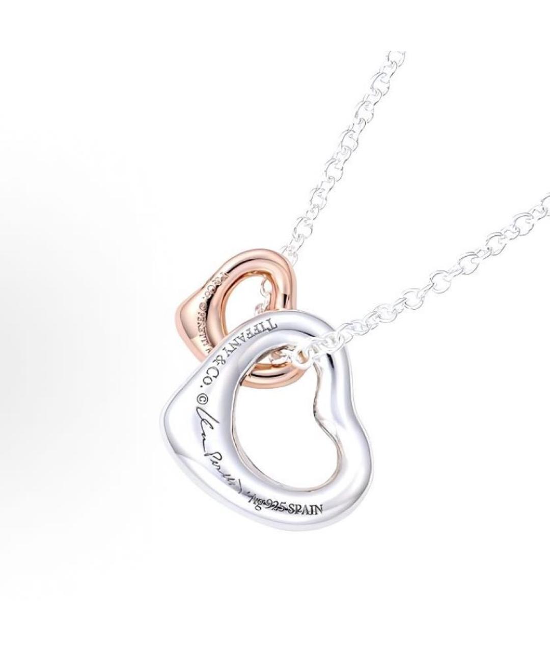 TIFFANY&CO Мульти серебряное колье, фото 2