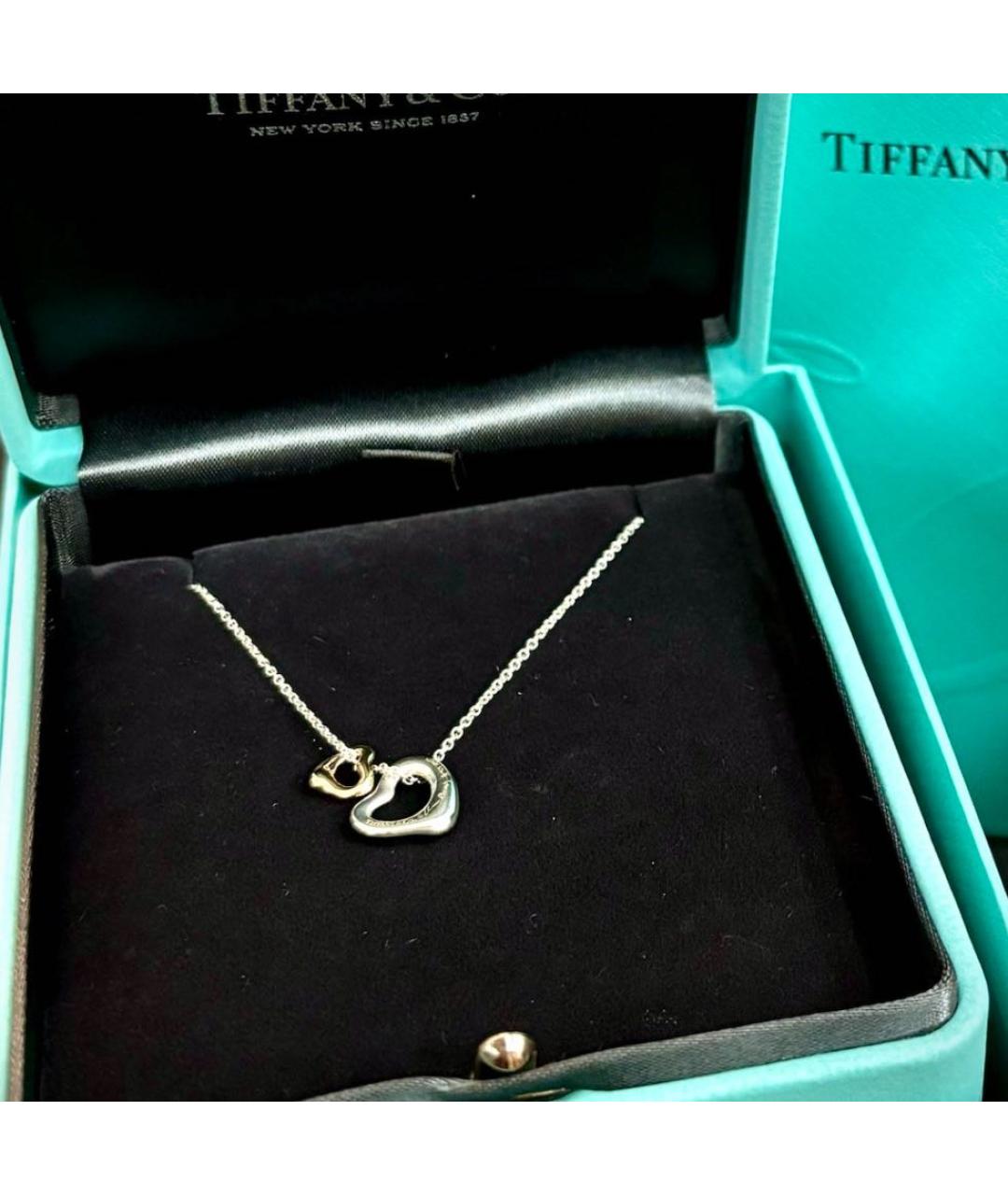 TIFFANY&CO Мульти серебряное колье, фото 5