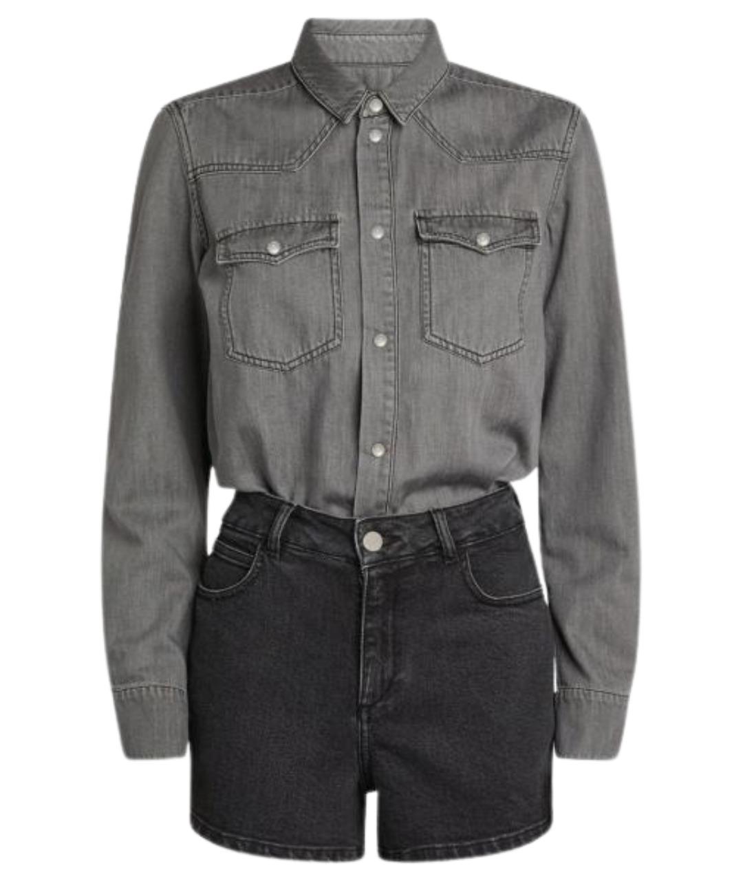 MAJE Серый деним комбинезон, фото 1